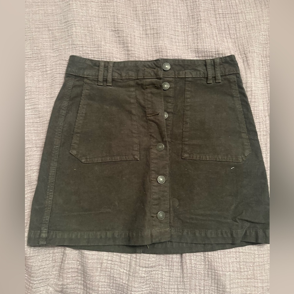 Corduroy Skirt